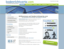 Tablet Screenshot of bodenrichtwerte.com